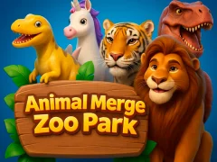 Animal Merge Zoo Park — безкоштовна онлайн гра