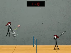 Stick Figure Badminton 2 — безкоштовна онлайн гра