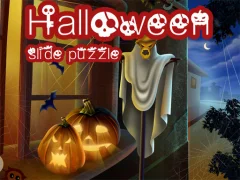 Halloween Slide Puzzle — безкоштовна онлайн гра