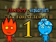 Fireboy & Watergirl In The Forest Temple — безкоштовна онлайн гра