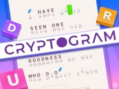 Cryptogram: Word Brain Puzzle — безкоштовна онлайн гра