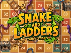 Snake and Ladders Cool Edition — безкоштовна онлайн гра