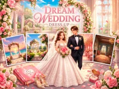 Dream Wedding Dress Up — безкоштовна онлайн гра