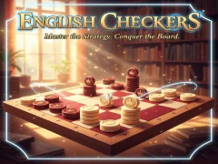 English Checkers — безкоштовна онлайн гра