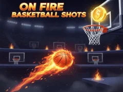 On Fire Basketball Shots — безкоштовна онлайн гра