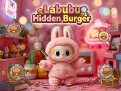 Labubu Hidden Burger — безкоштовна онлайн гра