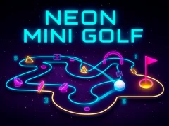 Neon Mini Golf — безкоштовна онлайн гра