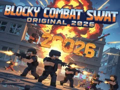 Blocky Combat Swat Original 2026 — безкоштовна онлайн гра
