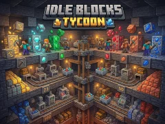 Idle Blocks Tycoon — безкоштовна онлайн гра