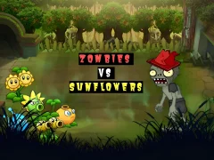 Zombies vs. Sunflowers — безкоштовна онлайн гра