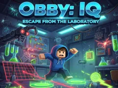 Obby: IQ Escape from the Laboratory — безкоштовна онлайн гра