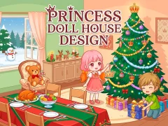 Princess Doll House Design — безкоштовна онлайн гра