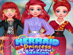 Mermaid Princess All Year Around Fashion — безкоштовна онлайн гра