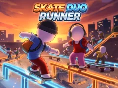Skate Duo Runner — безкоштовна онлайн гра
