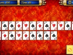 Accordion Solitaire — безкоштовна онлайн гра