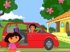 Dora The explorer Dora's Ride-Along City Adventure — безкоштовна онлайн гра