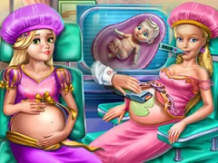 Goldie Princesses Pregnant Check up — безкоштовна онлайн гра