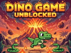 Dino Game Unblocked — безкоштовна онлайн гра