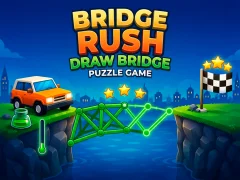 Bridge Rush - Draw Bridge Puzzle Game — безкоштовна онлайн гра