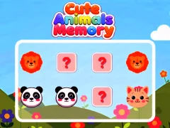 Cute Animals Memory — безкоштовна онлайн гра