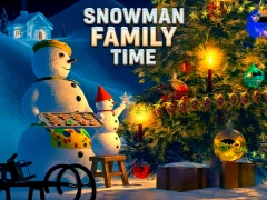 Snowman Family Time — безкоштовна онлайн гра