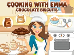 Cooking with Emma Chocolate Biscuits — безкоштовна онлайн гра