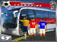 Football Players Bus Transport — безкоштовна онлайн гра