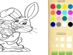 Easter Bunny Coloring Book for Kids — безкоштовна онлайн гра