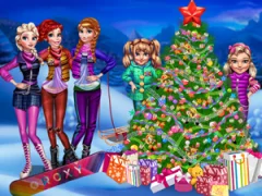 Princesses Christmas tree — безкоштовна онлайн гра