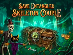 Save Entangled Skeleton Couple — безкоштовна онлайн гра