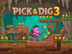 Pick & Dig 3 — безкоштовна онлайн гра