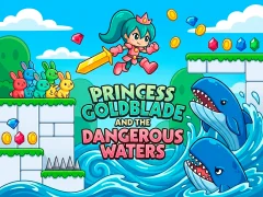 Princess Goldblade and the Dangerous Waters — безкоштовна онлайн гра