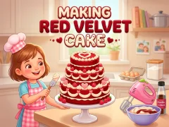 Making Red Velvet Cake — безкоштовна онлайн гра