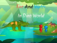 Fire And Water In Dino World — безкоштовна онлайн гра
