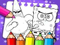 Sponge Bob Coloring Book — безкоштовна онлайн гра