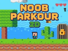 Noob Parkour 2D — безкоштовна онлайн гра