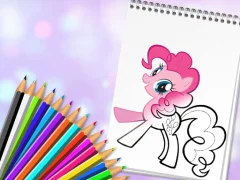 Cute Pony Coloring Book — безкоштовна онлайн гра