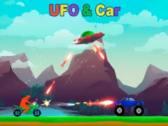 Ufo & Car — безкоштовна онлайн гра