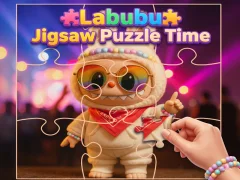 Labubu Jigsaw Puzzle Time — безкоштовна онлайн гра