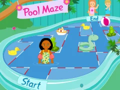 Kelly Club: Pool Maze — безкоштовна онлайн гра