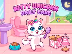 Kitty Unicorn Daily Care — безкоштовна онлайн гра