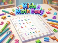 Kids Math Easy — безкоштовна онлайн гра