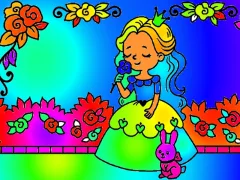Coloring Book: Princess Juliet — безкоштовна онлайн гра