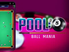 Pool 8 Ball Mania — безкоштовна онлайн гра