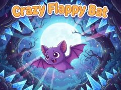 Crazy Flappy Bat — безкоштовна онлайн гра