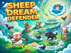 Sheep Dream Defender — безкоштовна онлайн гра