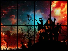 Sliding Halloween Party — безкоштовна онлайн гра