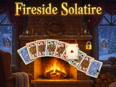 Fireside Solitaire — безкоштовна онлайн гра