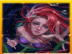 Mermaid Ariel Princess Jigsaw Puzzle — безкоштовна онлайн гра