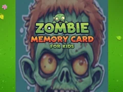 Zombie Memory Card For Kids — безкоштовна онлайн гра